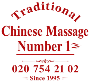 Logo Massage Number One rood