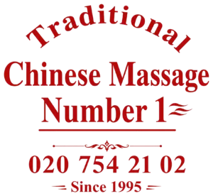 Logo Massage Number 1 rood